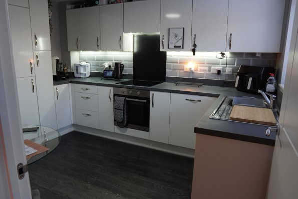 Kitchen view from hall